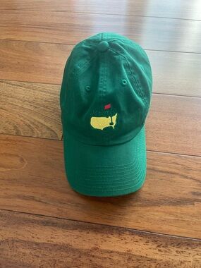 Masters Green Caddy Cap